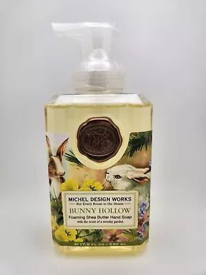 Michel Design Works Hand Soap BUNNY HOLLOW Foaming Shea Butter 17.8oz NEW Spring • $21.99