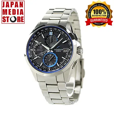 Casio Oceanus OCW-T2600-1AJF Black Dial Classic Radio Solar Men Watch Japan NEW • $547.55