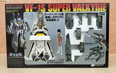 Takatoku Toys Macross Super Valkyrie VF-1S H. Ichijo 1/55 Figure Robotech F/S • $687.99