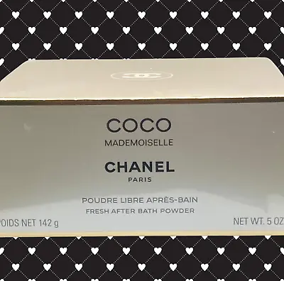 SEALED CHANEL Coco Mademoiselle Fresh After Bath Powder. Perfumed Dusting Powder • £298.28
