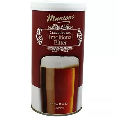 Muntons Connoisseur 1.8kg Beer Making Home Brew Kit. Choice. BARGAIN Pack Of 5  • £84