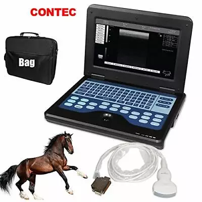 CMS600P2VET Veterinary Animal Ultrasound Machine Laptop Digital 3.5 Convex Probe • $1249