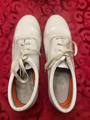 Dinkles Marching Band Shoes White Mens Size 13  Used • $1.06