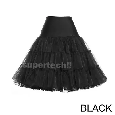 Women Tutu Skirt Lady Vintage Petticoat Tulle Dress 50s Underskirt Ballet Skirts • $15.95