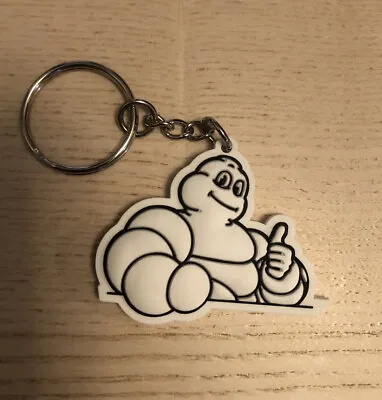 MICHELIN MAN - Vinyl Key Chain - New In Package - FREE SHIPPING Motorsport Tire • $8