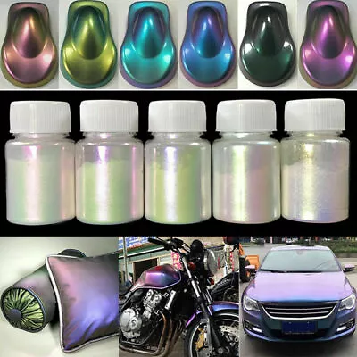 Chameleon Color Changing Pearl Powder For Bicycle Car Paint Pigment Accessories  • $6.67