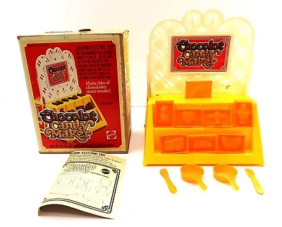 Vintage CHOCOLOT CANDY MAKER Toy By Mattel From 1979 In Original Box No 1325 • $31.49