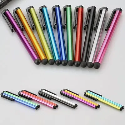 Universal Capacitive Touch Screen Stylus Pen For Mobile Phones Samsung IPhone X • £1.95