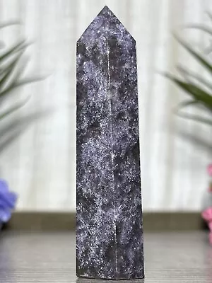 LEPIDOLITE TOWER 💜 Purple Mineral Mica Stone Crystal Chakra Reiki Witch Point • $17.55