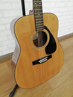 YAMAHA FG-401 Used Spruce Body Mahogany Neck Sapele Fingerboard W/Hard Case • £465.99