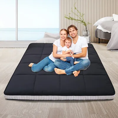 Updated Floor Mattress Japanese Futon Mattress Extra Thick Folding Sleeping Pad • $119