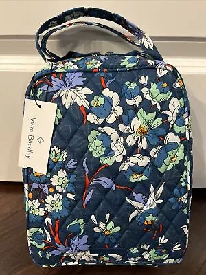 NEW Vera Bradley FLORAL BURSTS Lunch Bunch - Cotton & Insulated - NWT • $14.99