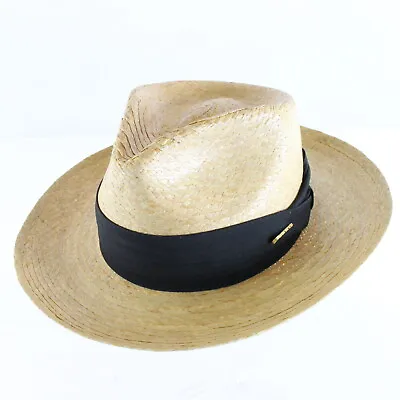 Vintage Biltmore Sun Hat Natural Fedora Womans/mens Petit Small Hat • $35