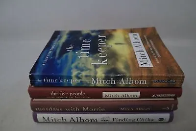 Lot Of 4 Books By Mitch Albom -  Paperback & Hardcover • $17.95