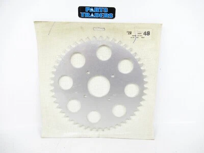 $47.99 • Buy Sprocket Specialists Aluminum Rear Sprocket 48 Tooth Silver XL175 CB200T CL200
