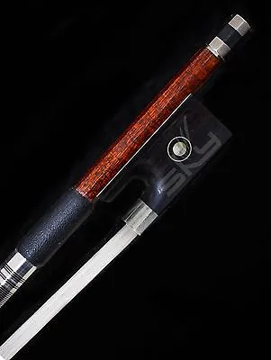 Violin Bow 4/4 Size Pernambuco Wood Skin Carbon Fiber Horse Hair Top Quality New • $104.99