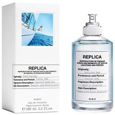 REPLICA Sailing Day By Maison Margiela 3.4 Fl.oz / 100ml EDT Spray For Men Women • $48.88