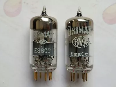 Brimar E88CC = 6922 Matched Pair - BVA - RARE 1950s Version - NOS • £275.55