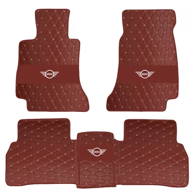 For Mini All Models Custom Front & Rear Car Floor Mats All Weather Liner Carpets • $64.41