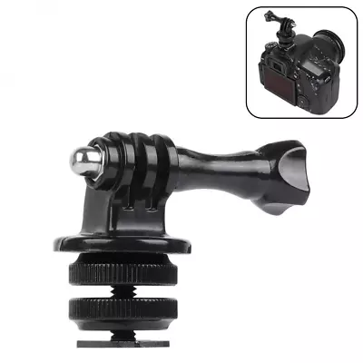 Tripod Hot Shoe Adapter For Go Pro Mount Adapter Screw With 1/4  For Gopro Hero • $10.39