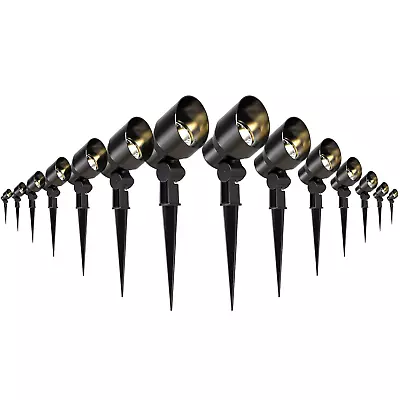 Malibu Low Voltage Outdoor Floodlight 14 Pack Halogen Garden Landscape Lighting • $189.99