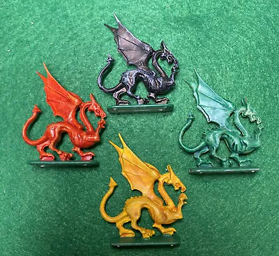 Games Workshop Mighty Empires Dragon Figure Plastic Citadel X4 Dragons Warhammer • £11.45