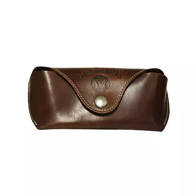 Jack Daniel's Western Leather Glasses Case With Belt Loop (2251) • £19.99