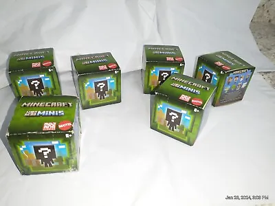 Minecraft Mob Head Minis Mattel Lot 6 Items • $13