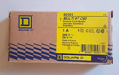 NEW Merlin Gerin/Square D Breakers 60101 60103 60104 60106 60110 60113 60115 • $39.95