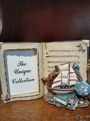 The Unique Collection Picture Frame. Nautical Photo Frame. PolyResin 3D Preloved • £12.50