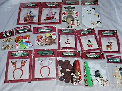 £2 • Buy Christmas Craft Make Your Own Kit Character Headband Shapes Nutcracker Children
