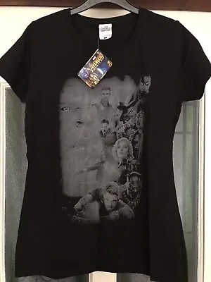 Avengers Infinity War T Shirt Movie Print Women Black Small Marvel • £11.99