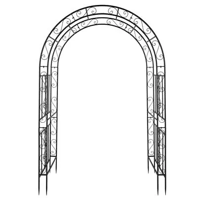 Wedding Arch Garden Arbor Metal Durable Iron For Climbing Plant Outdoor Ceremony • $72.99