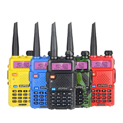 $36.26 • Buy Baofeng UV-5R Walkie Talkie UHF VHF Dual Band Two Way Ham Radio 5W 1/2/4 PCS