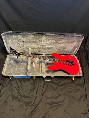 80s Vintage Kramer American Pacer Guitar Neon Pink W/Case • $1899