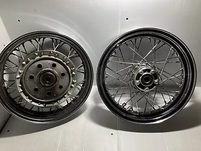 2001 Kawasaki Vulcan 1500 Wheel Set (CMR 11-05 Front)(Rear OEM) • $337.50