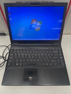 $45 • Buy Sony VAIO VGN-SZ650N INTEL CORE 2 DUO T7500 @ 2.20GHz 3GB RAM 320GB HDD