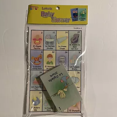 New Mexican Baby Shower Loteria Bingo Game 8 Cards Bilingual EDITION • $12.99