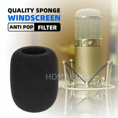 For Telefunken U47 U48 Wind Screen Pop Filter Microphone Windscreen Sponge Foam  • $13.48