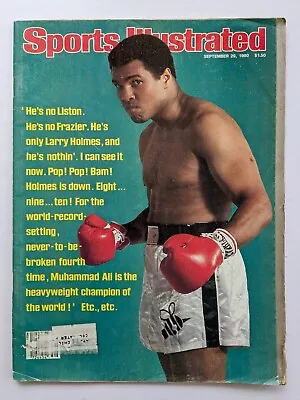 Sports Illustrated Magazine Sept 1980 Muhammad Ali • $12.59