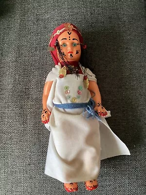 Vintage Indian National Costume 9” Doll • £4