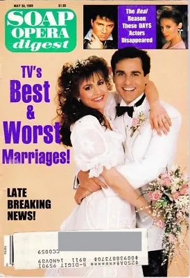 SOAP OPERA DIGEST May 30 1989 Rosa Langschwadt Maurice Benard Leigh McCloskey • $16.99