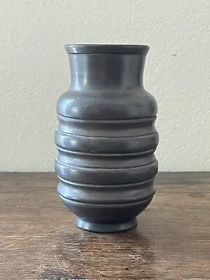 Vintage Oaxaca Handmade Black Pottery Vase • $50