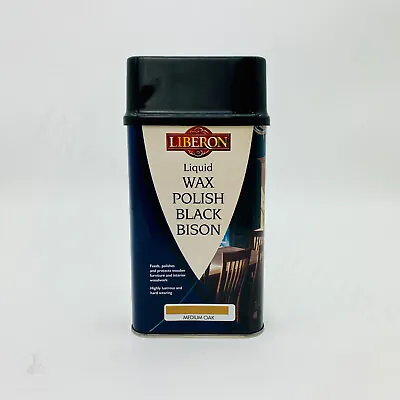 Liberon Liquid Wax Polish Black Bison- 500ml - All Colours - For Nourishing Wood • £16.20