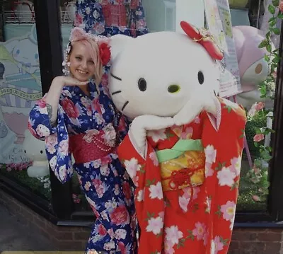 £140 • Buy Official Sanrio Japanese Hello Kitty Yukata Kimono