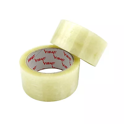 £15.99 • Buy Vibac 823 Clear Solvent Packing Packaging Tape, 48mm X 66m, Choose Quantity