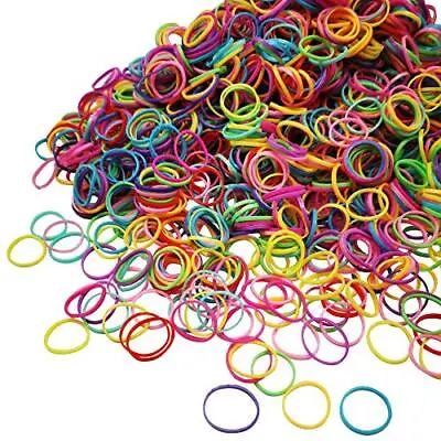 Mini Rubber Bands Soft Elastic Bands Premium Small Tiny Rubber Bands For Kids Ha • $13.29