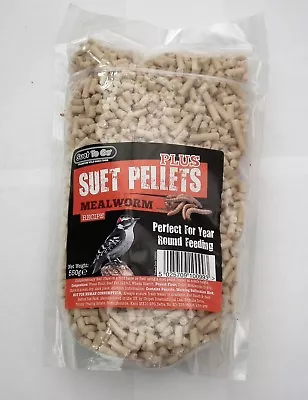 BAG OF SUET TO GO SUET PELLETS MEALWORM FLAVOUR .500g • £2.99