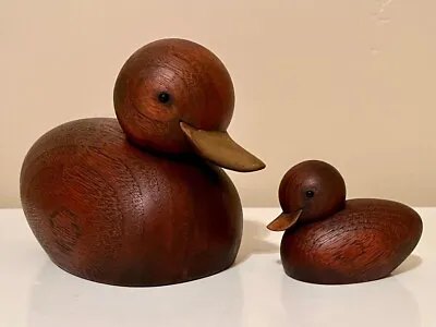 Danish Modern Skjode Skjern Teak Wood Duck’s 1960’s • $40