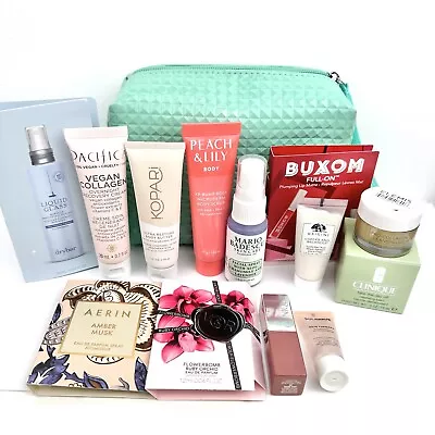 ULTA BEAUTY 13pc Beauty Bag Gift Set Skincare Makeup Perfume Hair Samples Minis • $24.95